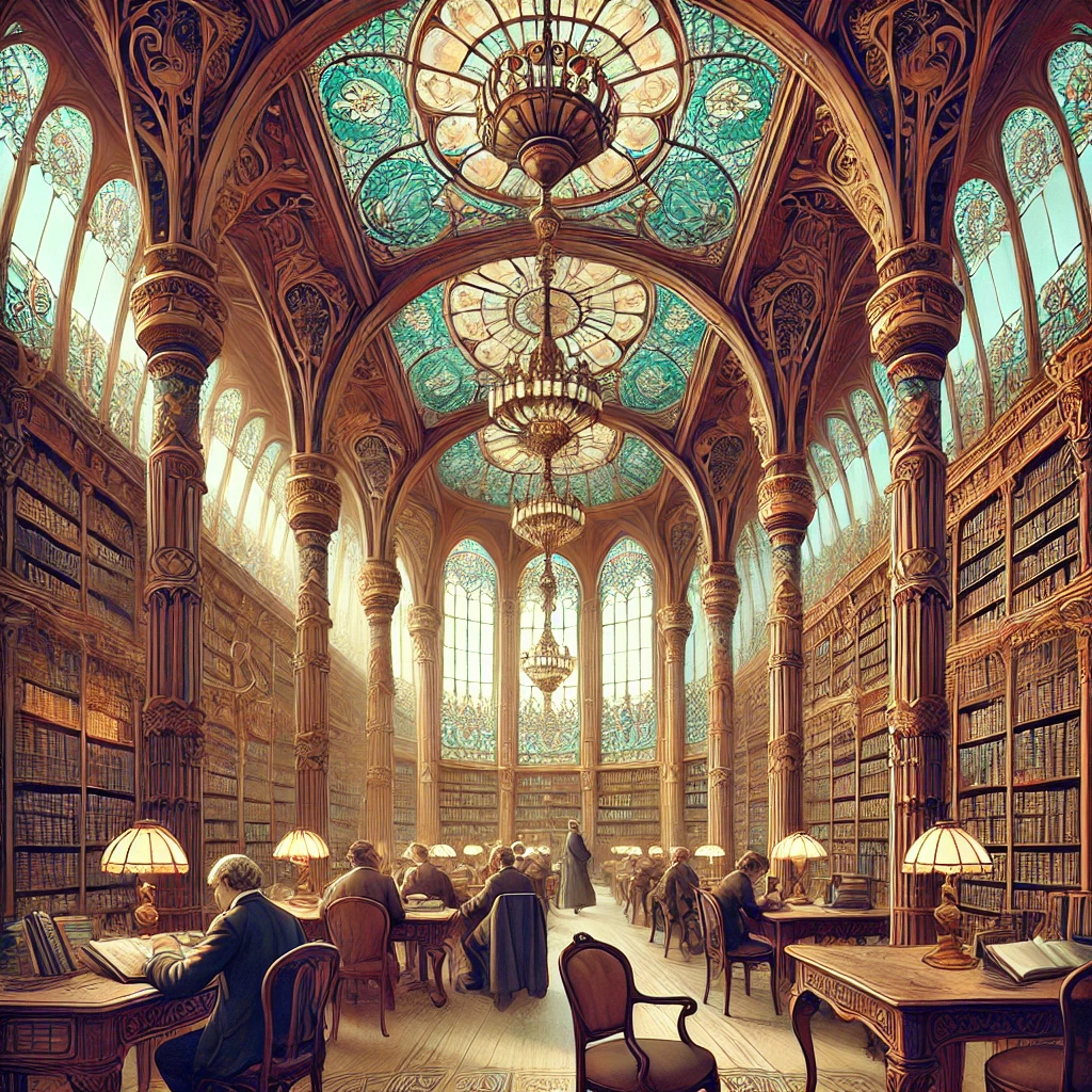 library-illustration