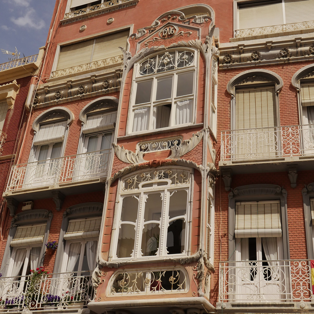 Barcelona Art Nouveau 1906 Building
